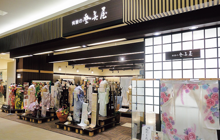 呉服の登美屋イオンモール盛岡南店 店舗外観